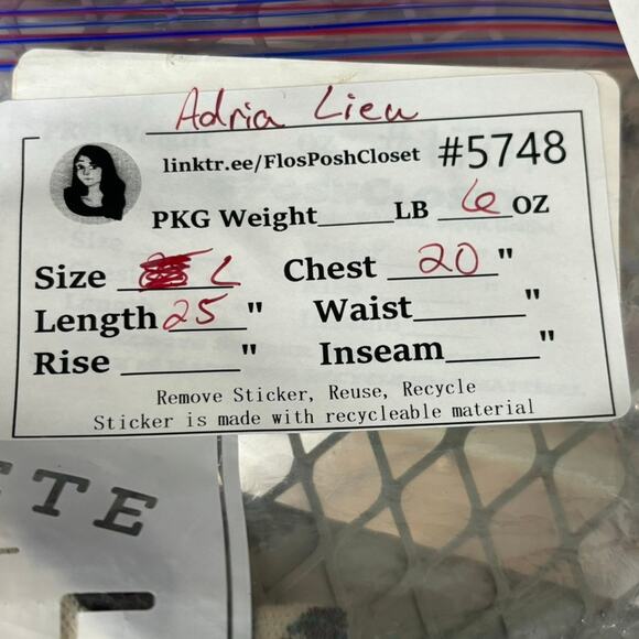 Andria Lieu Black Gray Abstract Print Scoop Neck Sleeveless Tank Top Size Large - Picture 8 of 8